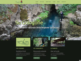 Sito web Sorgenti su Gologone