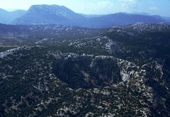 Su Sercone, dolina di origine carsica